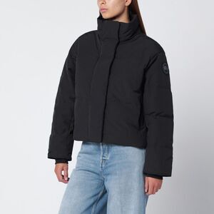 Canada Goose Women's Black Cropped Jacket Grandview Black Label